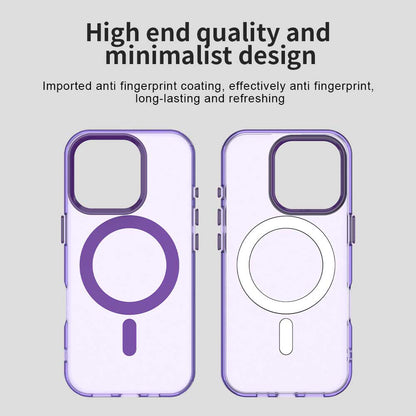 Coque MagSafe pour Apple iPhone 15 Pro, Techsuit, CandyCase, Violet