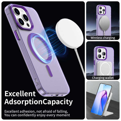 Coque MagSafe pour Apple iPhone 15 Pro, Techsuit, CandyCase, Violet