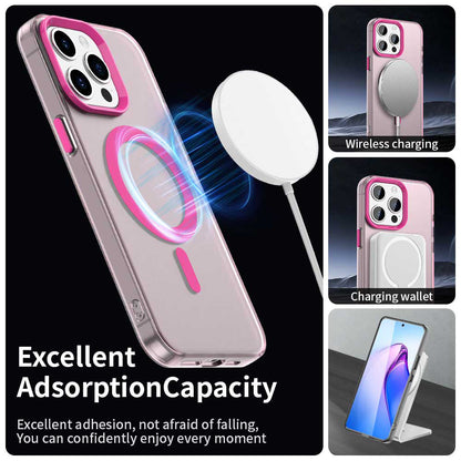 MagSafe-Hülle für Apple iPhone 15 Pro, Techsuit, CandyCase, Rosa