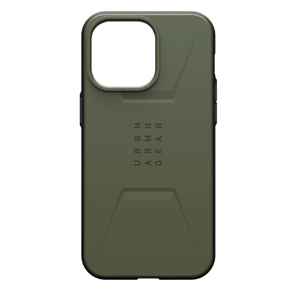 Coque MagSafe pour Apple iPhone 15 Pro, Urban Armor Gear, Civilian, Vert