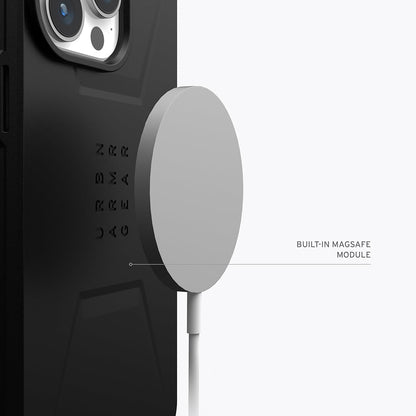 MagSafe-Hülle für Apple iPhone 15 Pro, Urban Armor Gear, Essential Armor, Schwarz