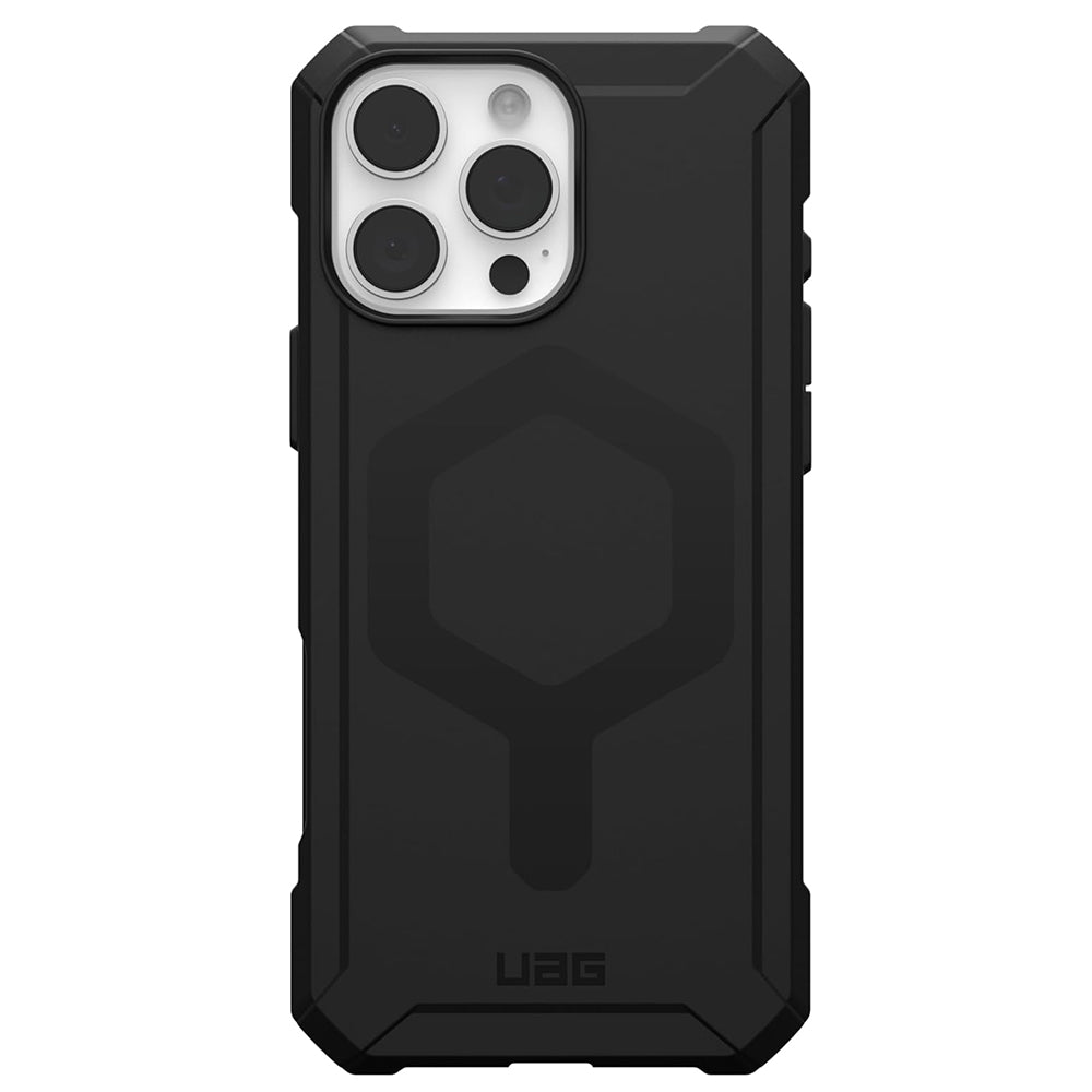 MagSafe-Hülle für Apple iPhone 15 Pro, Urban Armor Gear, Essential Armor, Schwarz