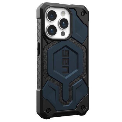 MagSafe-Hülle für Apple iPhone 15 Pro, Urban Armor Gear, Monarch Pro, Marineblau