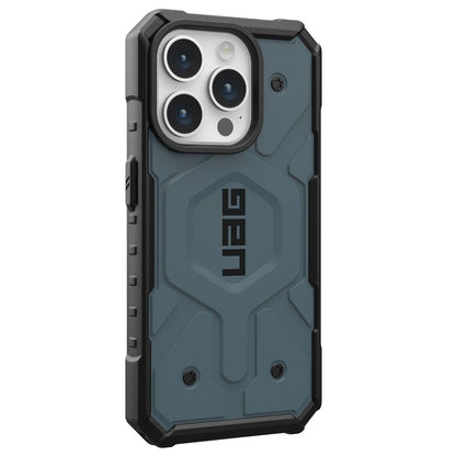 MagSafe-Hülle für Apple iPhone 15 Pro, Urban Armor Gear, Pathfinder, Blau