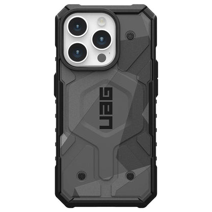 MagSafe-Hülle für Apple iPhone 15 Pro, Urban Armor Gear, Pathfinder SE Geo Camo, Tarnmuster