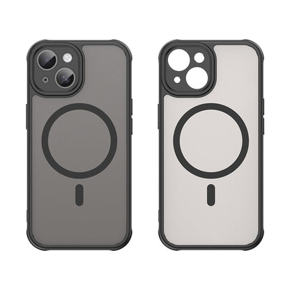 MagSafe-hoesje voor Apple iPhone 15, Techsuit, HaloFrost II, Zwart