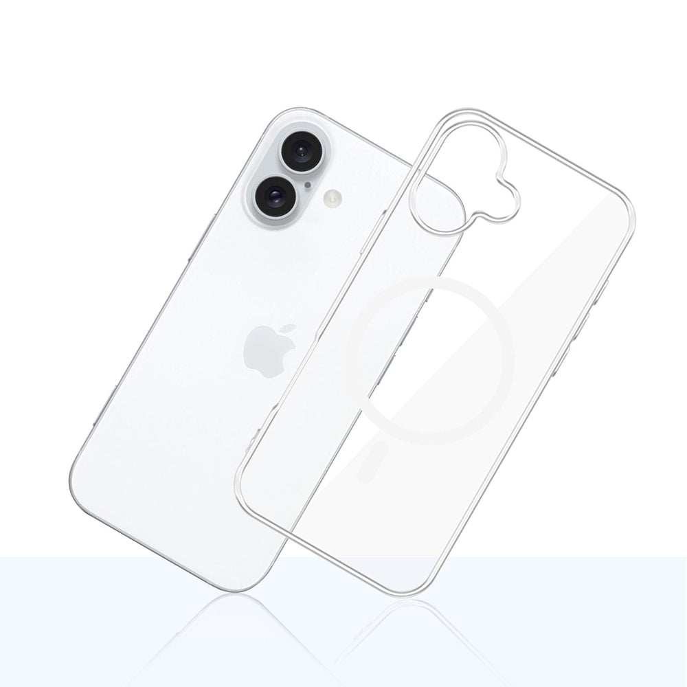 MagSafe-hoesje voor Apple iPhone 16, 3MK, Clear MagCase, Transparant