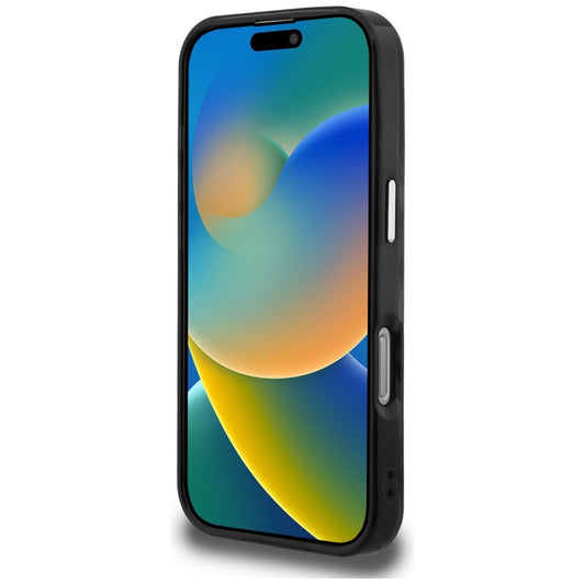 MagSafe hoes voor Apple iPhone 16, Karl Lagerfeld, IML Leopard Pattern, Zwart