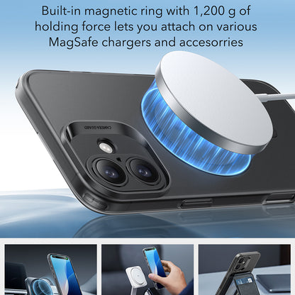 MagSafe Hülle für Apple iPhone 16 Plus, ESR, Zero, Satinschwarz