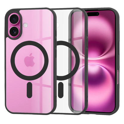 Coque MagSafe pour Apple iPhone 16 Plus, Techsuit, Pro, Noire