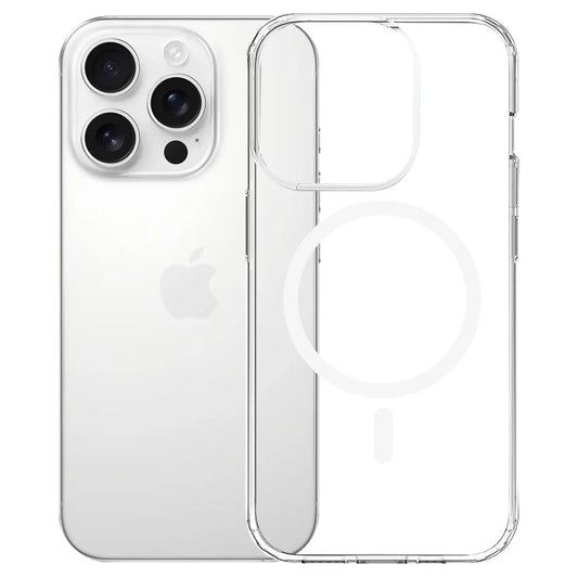 MagSafe-Hülle für Apple iPhone 16 Pro Max, 3MK, Armor MagCase, Transparent
