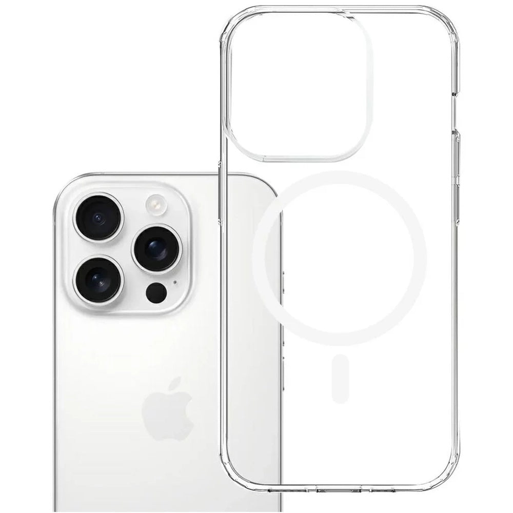 MagSafe-hoes voor Apple iPhone 16 Pro Max, 3MK, Armor MagCase, Transparant