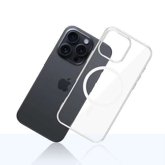 MagSafe-Hülle für Apple iPhone 16 Pro Max, 3MK, Clear MagCase, Transparent
