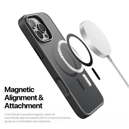 MagSafe-hoesje voor Apple iPhone 16 Pro Max, DUX DUCIS, Yind, zwart