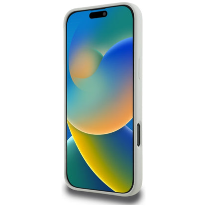 MagSafe Hülle für Apple iPhone 16 Pro Max, Karl Lagerfeld, Silikon Karl & Choupette's Köpfe, Beige