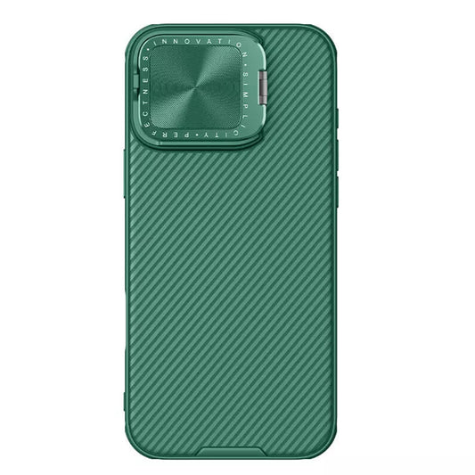 Coque MagSafe pour Apple iPhone 16 Pro Max, Nillkin, CamShield Prop, Vert