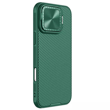 Coque MagSafe pour Apple iPhone 16 Pro Max, Nillkin, CamShield Prop, Vert