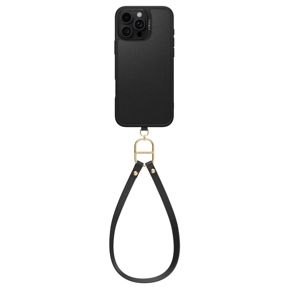 MagSafe hoesje voor Apple iPhone 16 Pro Max, Spigen, Cyrill Kajuk Classic Charm, Zwart