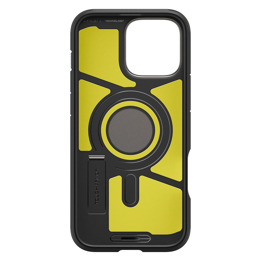 Coque MagSafe pour Apple iPhone 16 Pro Max, Spigen, Tough Armor, Gris ACS08012