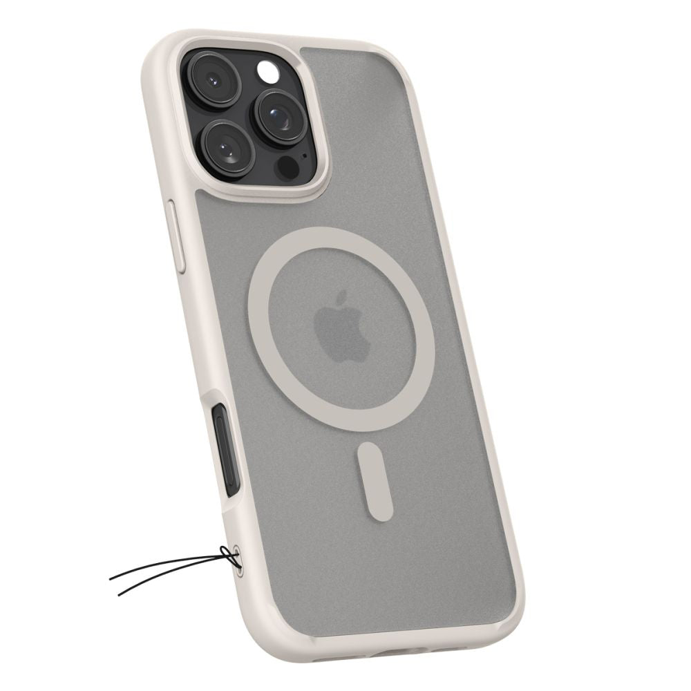 MagSafe hoesje voor Apple iPhone 16 Pro Max, Spigen, Ultra Hybrid, Satijn Brons ACS08382