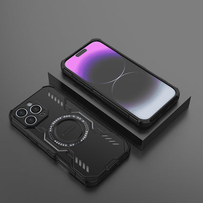 Coque MagSafe pour Apple iPhone 16 Pro Max, Techsuit, ArmorMag, Noire