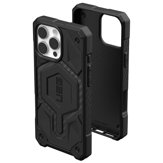 Coque MagSafe pour Apple iPhone 16 Pro Max, Urban Armor Gear, Monarch Pro Carbon, Noire