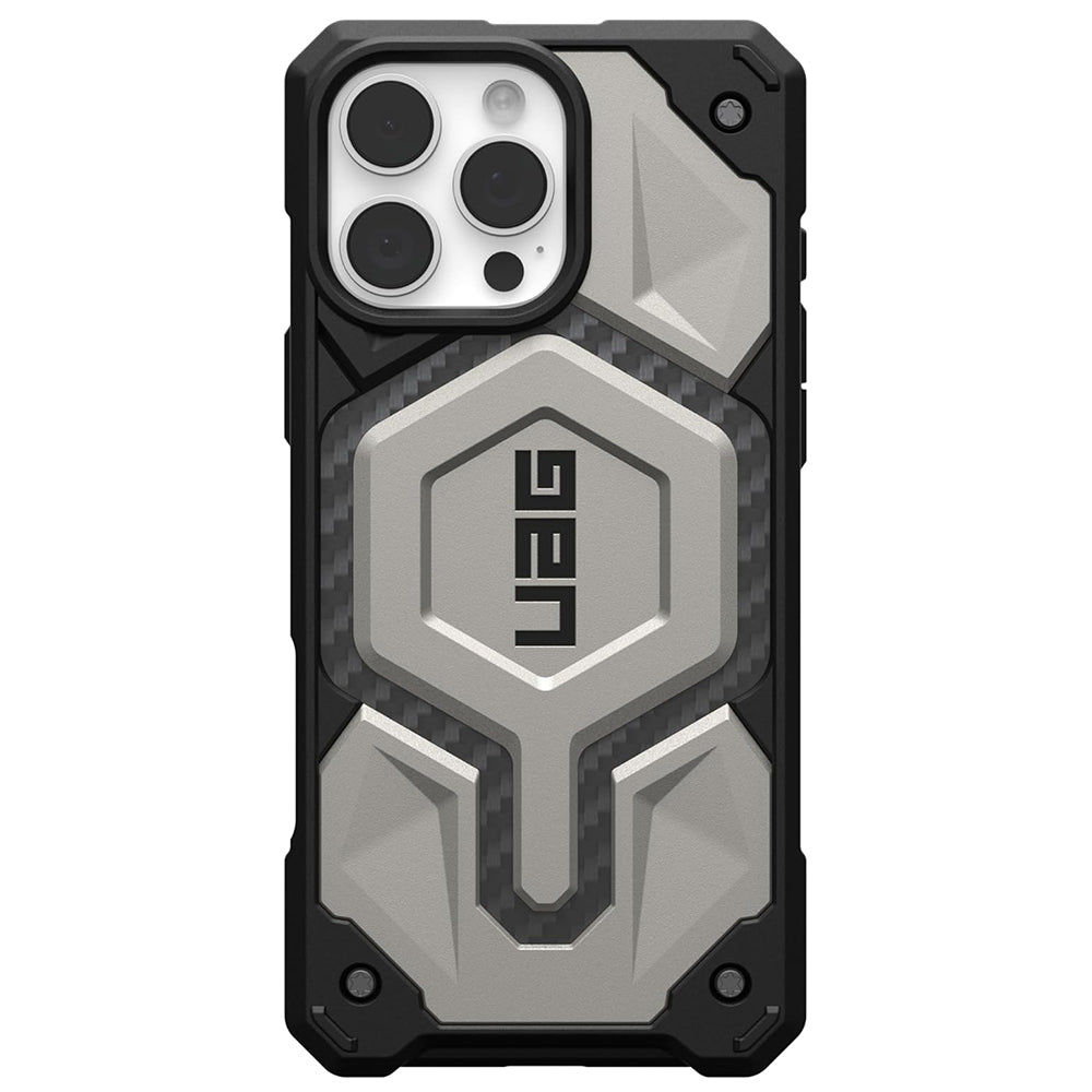 MagSafe Case for Apple iPhone 16 Pro Max, Urban Armor Gear, Monarch Pro, Gray
