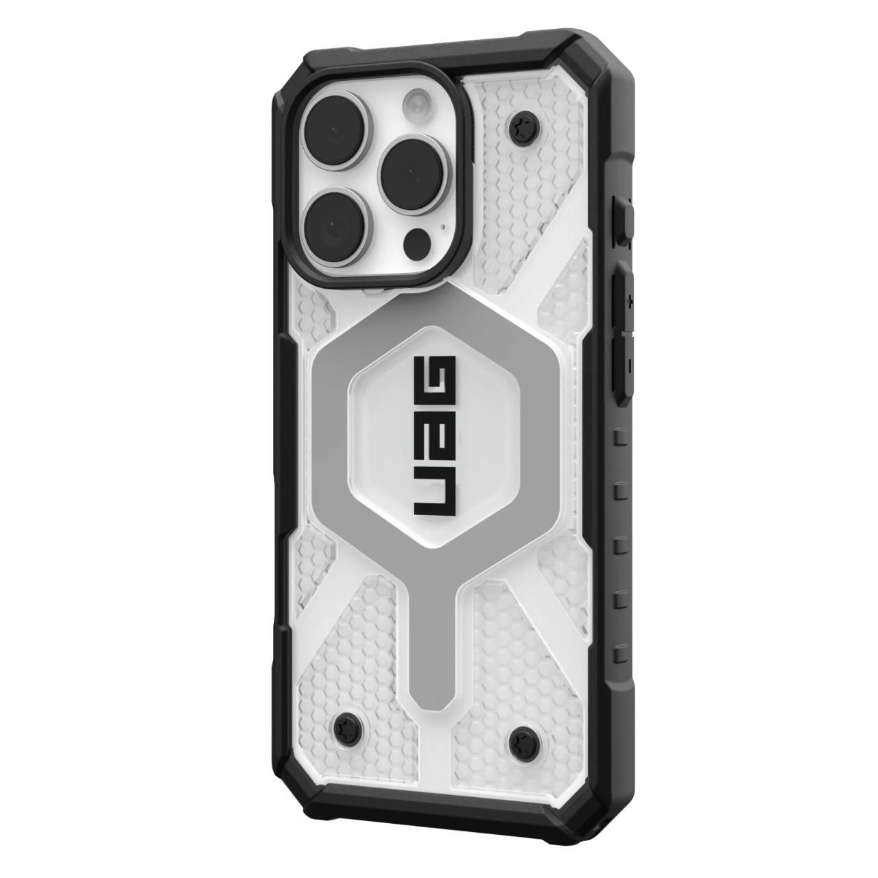 Coque MagSafe pour Apple iPhone 16 Pro Max, Urban Armor Gear, Pathfinder Clear, Transparente