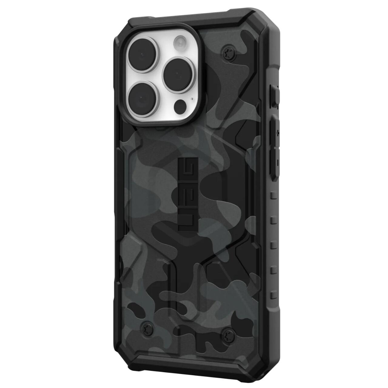 MagSafe Case for Apple iPhone 16 Pro Max, Urban Armor Gear, Pathfinder SE Midnight Camo, Camouflage
