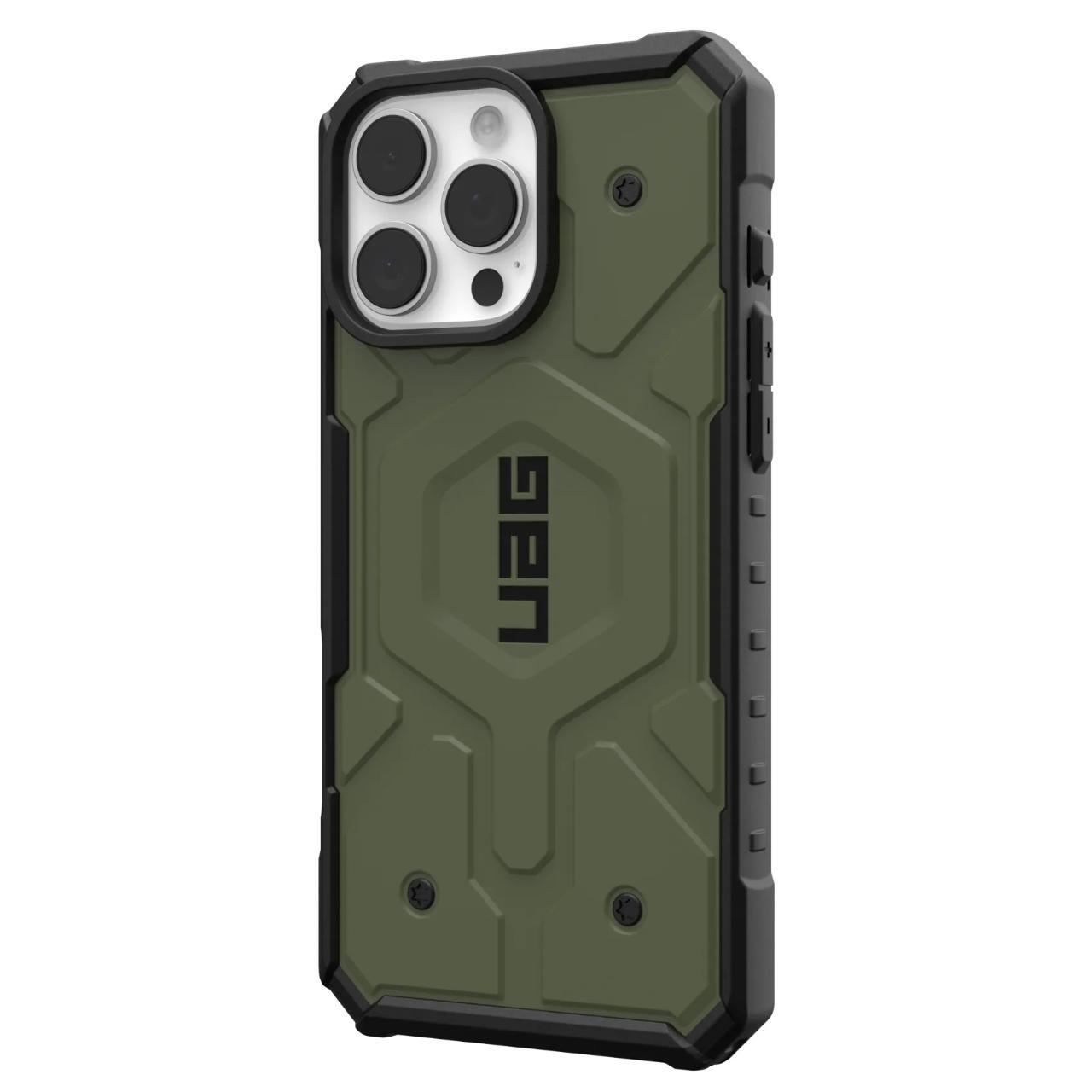MagSafe-Hülle für Apple iPhone 16 Pro Max, Urban Armor Gear, Pathfinder, Grün