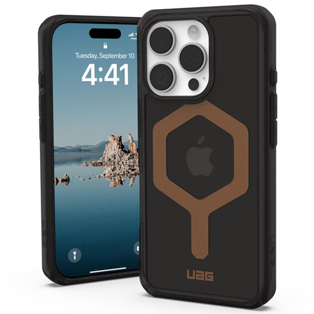 MagSafe Case for Apple iPhone 16 Pro Max, Urban Armor Gear, Plyo, Brown