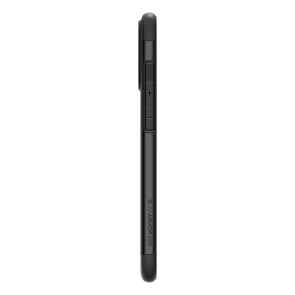 Housse MagSafe pour Apple iPhone 16 Pro, Spigen, Slim Armor, Noire ACS08164