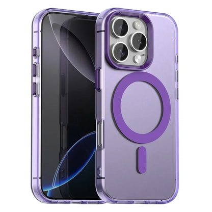 Coque MagSafe pour Apple iPhone 16 Pro, Techsuit, CandyCase, Violet