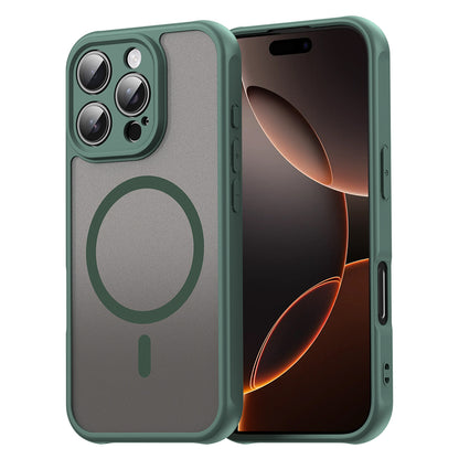 MagSafe-hoes voor Apple iPhone 16 Pro, Techsuit, HaloFrost II, Groen