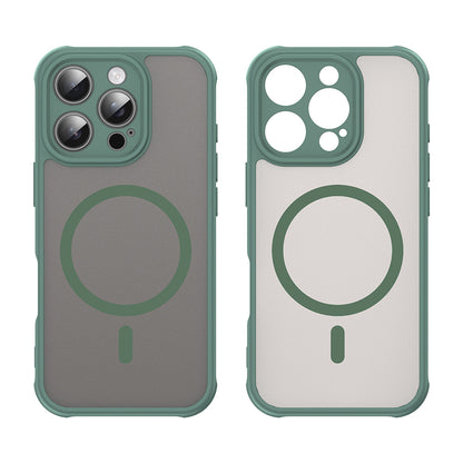 MagSafe-hoes voor Apple iPhone 16 Pro, Techsuit, HaloFrost II, Groen