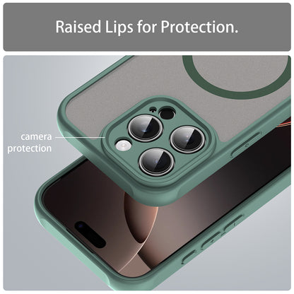 MagSafe-hoes voor Apple iPhone 16 Pro, Techsuit, HaloFrost II, Groen