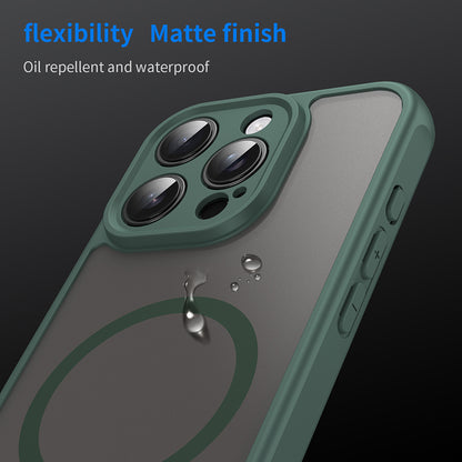 MagSafe-hoes voor Apple iPhone 16 Pro, Techsuit, HaloFrost II, Groen