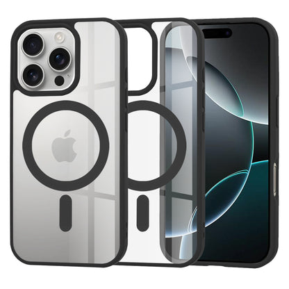 Coque MagSafe pour Apple iPhone 16 Pro, Techsuit, Pro, Noire