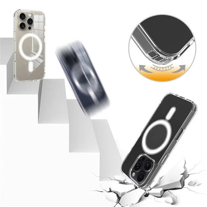 Coque MagSafe pour Apple iPhone 16 Pro, Techsuit, Pro, Transparente