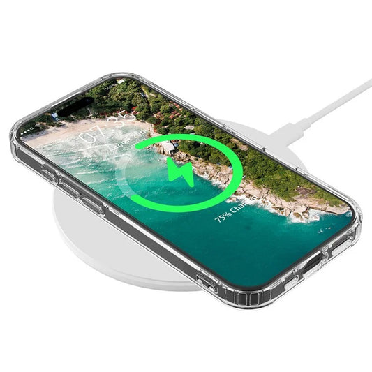 Coque MagSafe pour Apple iPhone 16 Pro, Techsuit, Pro, Transparente
