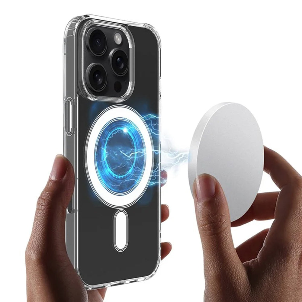 Coque MagSafe pour Apple iPhone 16 Pro, Techsuit, Pro, Transparente
