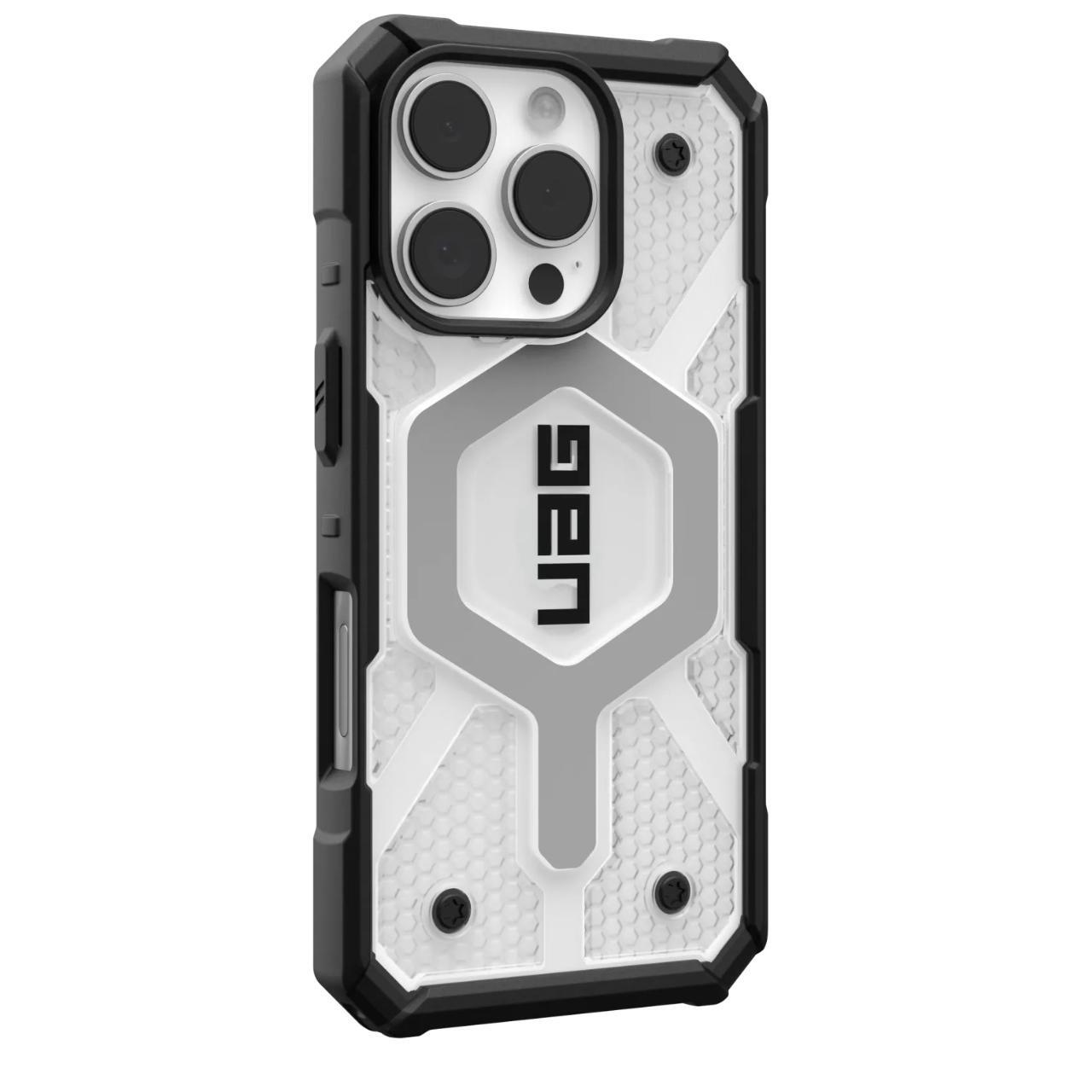 Coque MagSafe pour Apple iPhone 16 Pro, Urban Armor Gear, Pathfinder Clear, Transparente