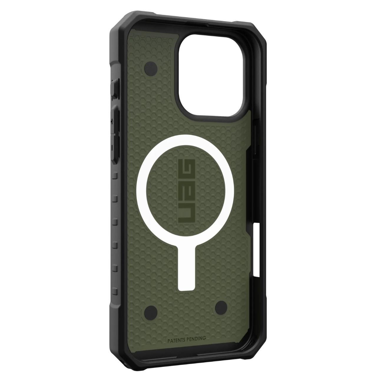 MagSafe Case for Apple iPhone 16 Pro, Urban Armor Gear, Pathfinder, Green