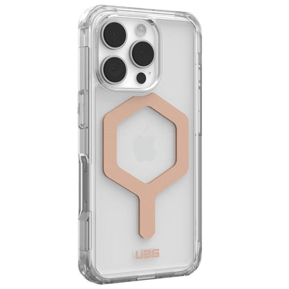 MagSafe Case for Apple iPhone 16 Pro, Urban Armor Gear, Plyo, Rose Gold