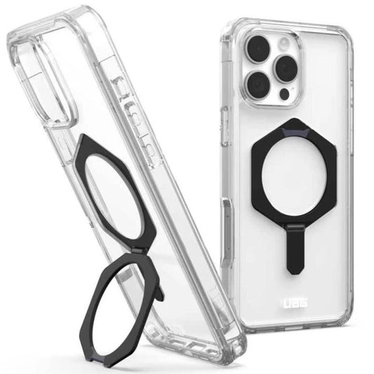 MagSafe-Hülle für Apple iPhone 16 Pro, Urban Armor Gear, Plyo XTE, Schwarz Transparent