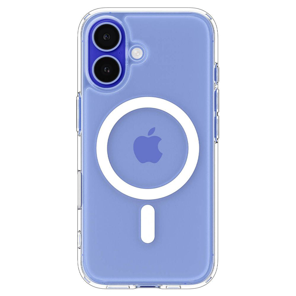 MagSafe hoesje voor Apple iPhone 16, Spigen, Ultra Hybrid T, Wit ACS09073