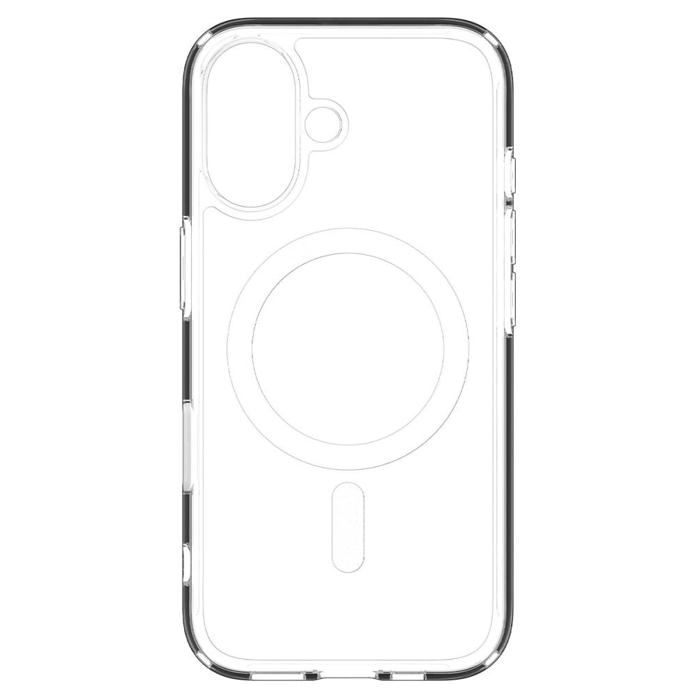 MagSafe hoesje voor Apple iPhone 16, Spigen, Ultra Hybrid T, Wit ACS09073