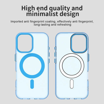 MagSafe-Hülle für Apple iPhone 16, Techsuit, CandyCase, Blau