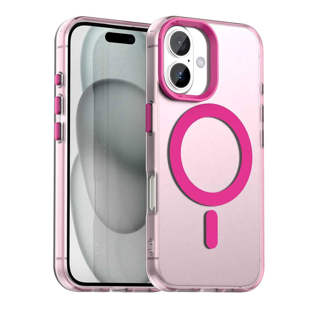 MagSafe-Hülle für Apple iPhone 16, Techsuit, CandyCase, Rosa