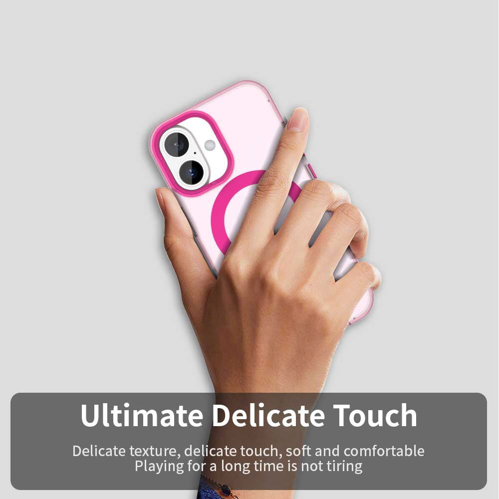MagSafe-Hülle für Apple iPhone 16, Techsuit, CandyCase, Rosa